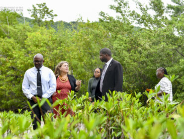 Premier the Honourable Dr. the Honourable Natalio Wheatley visited key locations associated with the BVI SMART Schools project including Willard Wheatley Primary School, the H. Lavity Stoutt Community College Centre for Applied Marine Studies, and Green VI’s Ecopark.